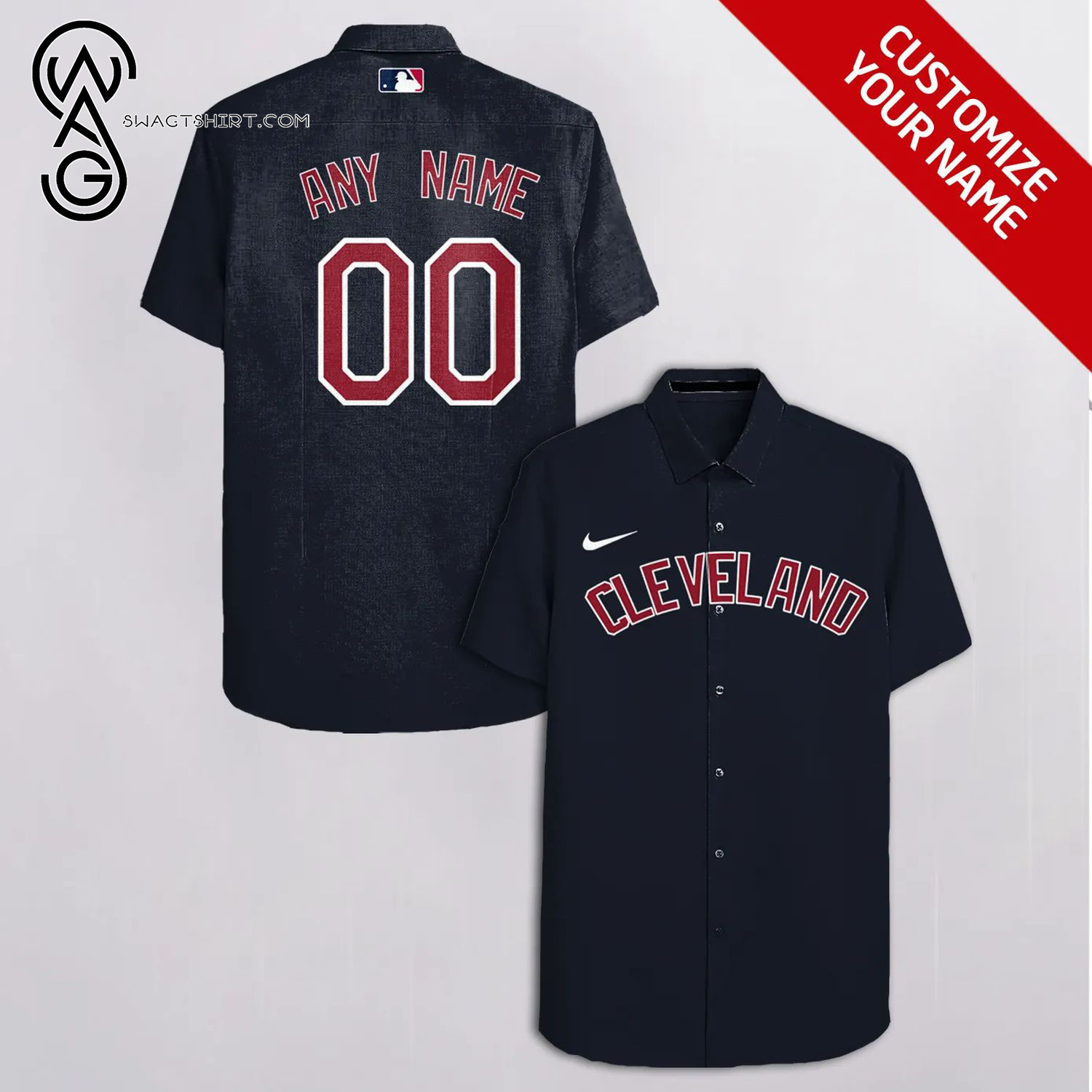 [Top Trending] MLB Cleveland Indians Full Printing Personalized Hawaiian Shirt